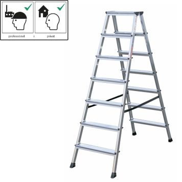 Työpukki Krause 2 x 7 Alumiini