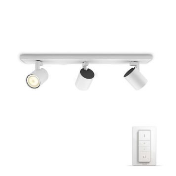 Kohdevalaisin Philips Hue Runner valkoinen 3-os