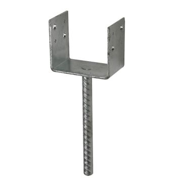 U-pilarikenkä Essve 100 x 70 x 112,5 x 4 / 200 mm