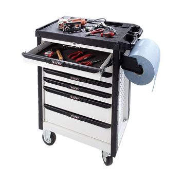 Korjaamovaunu Wisent Premium White edition