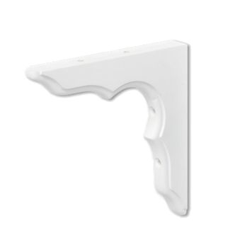 Hyllynkannatin Lundbergs Anders 150 x 20 x 150 mm valkoinen