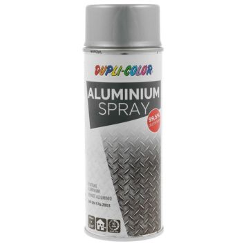 Spraymaali Dupli-Color Aluminium Spray mattahopea 400 ml