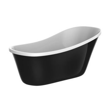 Kylpyamme Camargue Siljan 150 Valkoinen/musta