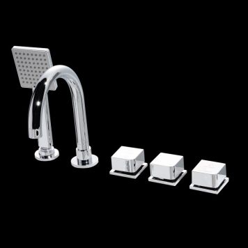 Sekoittajasetti Camargue Skärgård Kylpyammeille