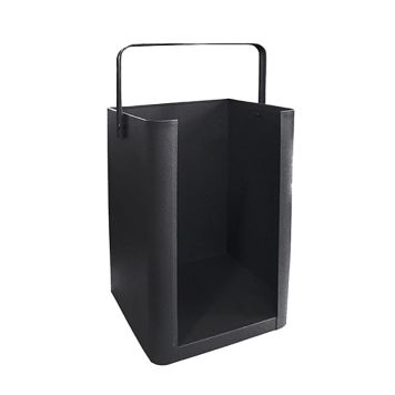 Brikettilaatikko Lienbacher musta 32,5 x 20 cm