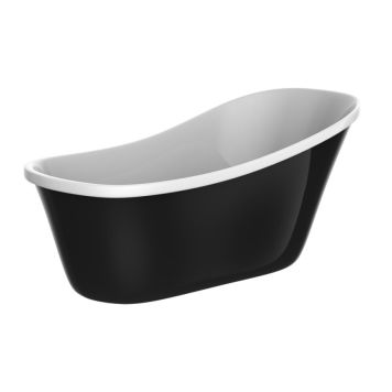 Kylpyamme Camargue Siljan 160 Valkoinen/musta
