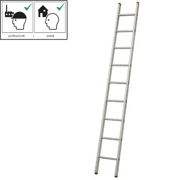 Nojatikkaat Krause Sibilo Alumiini 9-askelmaiset