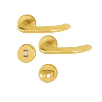 Väliovenpainike Swedoor Marseille Kulta WC-vääntönuppilla