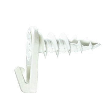 Kuvakoukku kipsilevytulpalla Nylon 4 kpl