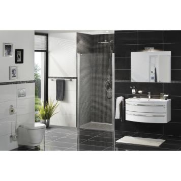 Lattialaatta Futura Rustic Musta 30 x 60 cm