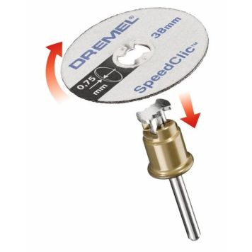 EZ SpeedClic Dremel Ohut katkaisulaikka 38 mm (409)