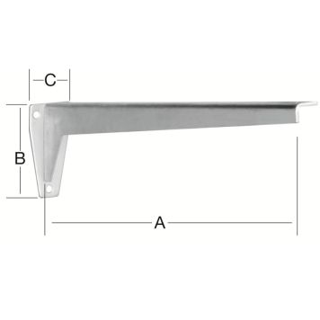 L-profiilikannake Vormann 380 mm