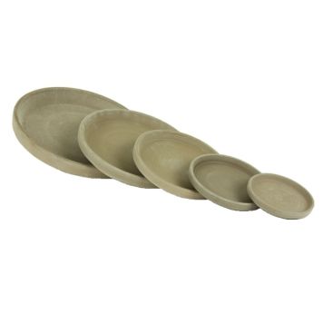 Aluslautanen Stan harmaa basaltti 8,5 cm