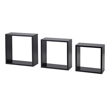 Kuutiohylly Dolle Frame Musta 300 x 300 x 117 mm