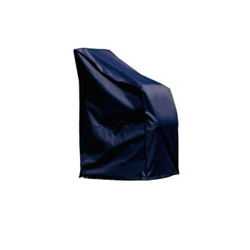 Kalustesuoja pinottaville tuoleille 65 x 65 x 150/110 cm musta