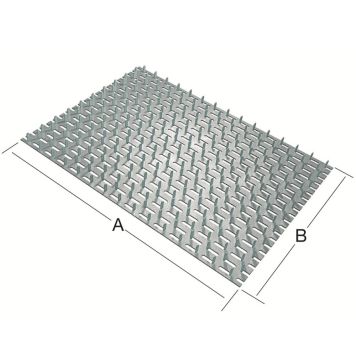 Naulasidoslevy 38 x 127 mm sinkitty