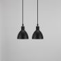 Riippuvalaisin Nordlux Ray 2-osainen Musta