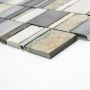 Mosaiikki Luonnonkivi/metalli Suorakaide