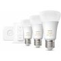 Aloituspakkaus Philips Hue White 8,5 W E27 3 kpl
