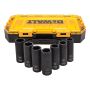 Voimahylsysarja DeWalt 1/2″ 7-osainen 17-22 mm & 24 mm