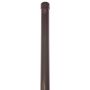 Elementtiaidan tolppa Ø 34 mm antrasiitti