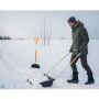 Lumikola Fiskars SnowXpert 72 cm musta