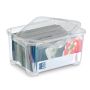 SÄILYTYSLAATIKKO CLEAR BOX XL 65L