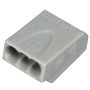 Rasialiitin Voltomat harmaa 3 x 2,5 mm² 50 kpl/pkt