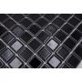 Mosaiikki Square Kiiltävä Musta