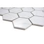 Mosaiikki Hexagon Carrara