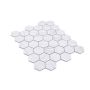 Mosaiikki Hexagon Carrara