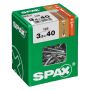 MDF-Ruuvi Spax TRX WIROX 3,5x40 mm 125KPL