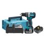 Iskuporakone Makita LXT DHP484RTJ + 2 kpl 5,0 Ah akku