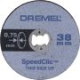 EZ SpeedClic Dremel Ohut katkaisulaikka 38 mm (409)