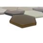 Mosaiikkilaatta Fliesen Hexagon beige 26,5 x 30,5 cm