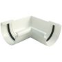 Räystäskourun sisäkulma 90° Marley 125 mm valkoinen