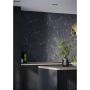 Märkätilalevy Fibo Black Marble