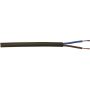 Muovikaapeli Kabelexpress H03VVH2-F 2x0,75 mm² ruskea 5 m