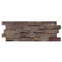 3D-seinäpaneeli Indo Slimwood Charred 560 x 200 x 8-18 mm