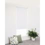 Pimentävä Rullaverho Hasta 140 x 185 cm Valkoinen