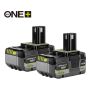 Akkupaketti Ryobi ONE+ 18 V RB1850 2 x 5,0 Ah