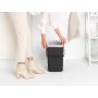 Roska-astia Brabantia Sort&Go 25 L Harmaa