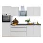 Keittiökokonaisuus Respekta 2,7 m matta valkoinen