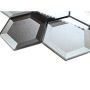 Mosaiikkilaatta Hexagon Crystal XBH HX159 22,5 x 26,5 cm Ruskea/Valkoinen