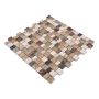 Mosaiikkilaatta Crystal Mix XNM DF2 Ruskea/Beige 29,8 x 30,4 cm
