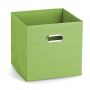 Kangaskori Zeller vihreä 28 x 28 x 28 cm