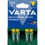 Akkuparisto Varta Recharge Accu Power AAA 1000 mAh 4 kpl/pkt