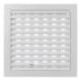 Tuuletusritilä Europlast Valkoinen 150 x 150 mm ⌀ 100 mm Säädettävä
