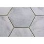 Mosaiikki Hexagon Ibiza White Antique Marble XNT HX142 Valkoinen 19,9 x 26,2 cm