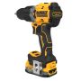 Iskuporakone DeWalt DCD805E1T-QW